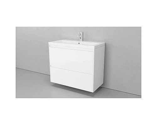 Santeh-Crystal.ru: Тумба белый матовый 99,1 см Velvex Klaufs tpKLA.100.2Y.NEW-616.216 Купить Тумба белый матовый 99,1 см Velvex Klaufs tpKLA.100.2Y.NEW-616.216 в магазине сантехники Santeh-Crystal.ru