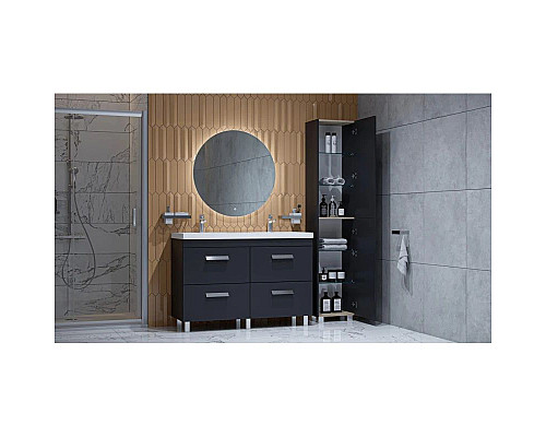 Santeh-Crystal.ru: Тумба графит 120 см Velvex Orlando tnORL.120-232 Купить Тумба графит 120 см Velvex Orlando tnORL.120-232 в магазине сантехники Santeh-Crystal.ru