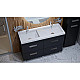 Купить Тумба графит 120 см Velvex Orlando tnORL.120-232 в магазине сантехники Santeh-Crystal.ru