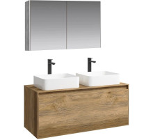 Комплект мебели дуб балтийский 120 см Aqwella 5 Stars Mobi MOB0112DB + MOB0712DB + 4640021064269 + 4640021064269 + MOB0412 + MOB0717DB