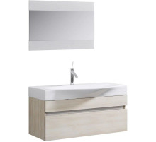 Комплект мебели акация 100 см Aqwella 5 Stars Bergamo Ber.01.10/A + Ber.10.04.D + Ber.02.10