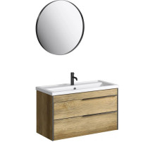 Комплект мебели дуб балтийский 101 см Aqwella 5 Stars Fargo FRG0110DB + 4640021065204 + RM0208BLK