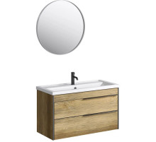 Комплект мебели дуб балтийский 101 см Aqwella 5 Stars Fargo FRG0110DB + 4640021065204 + RM0208W