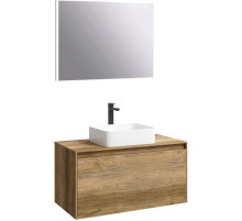 Комплект мебели дуб балтийский 100 см Aqwella 5 Stars Mobi MOB0110DB + MOB0710DB + 4640021064269 + SM0210