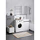 Купить Комплект мебели белый глянец 115 см Aqwella Forma FOR0105KR + FOR.11.04.D-R + SM0210 в магазине сантехники Santeh-Crystal.ru