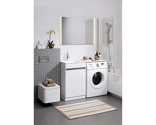 Santeh-Crystal.ru: Комплект мебели белый глянец 115 см Aqwella Forma FOR0105KR + FOR.11.04.D-L + SM0210 Купить Комплект мебели белый глянец 115 см Aqwella Forma FOR0105KR + FOR.11.04.D-L + SM0210 в магазине сантехники Santeh-Crystal.ru