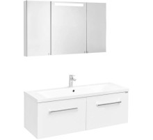 Комплект мебели белый глянец 120,2 см Акватон Мадрид 1A170301MA010 + 1A729631AG010 + 1A113402MA010