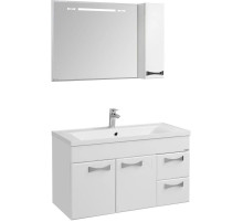 Комплект мебели белый глянец 100,2 см Акватон Диор 1A167701DR010 + 1A723031AG010 + 1A167902DR01R