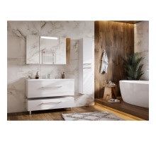 Комплект мебели белый глянец 120 см Акватон Мадрид 1A168701MA010 + 1A70483KPR010 + 1A113402MA010