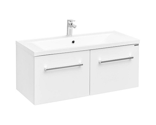 Santeh-Crystal.ru: Комплект мебели белый глянец 100 см Акватон Мадрид 1A128001MA010 + 1A70473KPR010 + 1A111602MA010 Заказать Комплект мебели белый глянец 100 см Акватон Мадрид 1A128001MA010 + 1A70473KPR010 + 1A111602MA010 в магазине сантехники Santeh-Crystal.ru