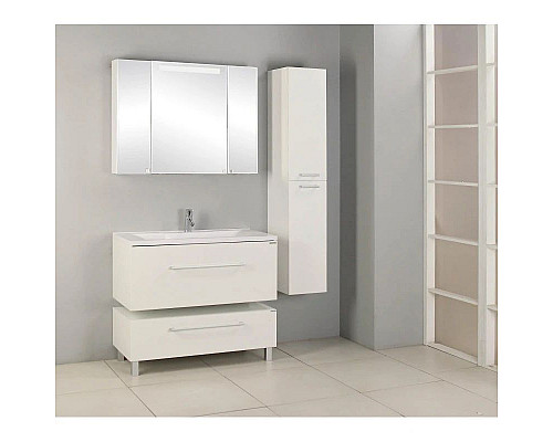 Santeh-Crystal.ru: Комплект мебели белый глянец 100 см Акватон Мадрид 1A126901MA010 + 1A70473KPR010 + 1A111602MA010 Заказать Комплект мебели белый глянец 100 см Акватон Мадрид 1A126901MA010 + 1A70473KPR010 + 1A111602MA010 в магазине сантехники Santeh-Crystal.ru