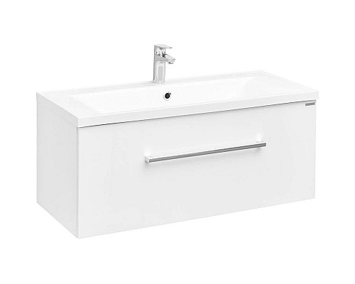 Santeh-Crystal.ru: Комплект мебели белый глянец 100 см Акватон Мадрид 1A126901MA010 + 1A70473KPR010 + 1A111602MA010 Заказать Комплект мебели белый глянец 100 см Акватон Мадрид 1A126901MA010 + 1A70473KPR010 + 1A111602MA010 в магазине сантехники Santeh-Crystal.ru