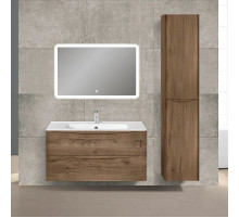 Комплект мебели дуб винтаж 100 см Vincea Paola VMC-2P100VO + VCB-2VP100W + VLM-2A100