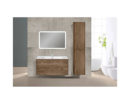 Купить Комплект мебели дуб винтаж 100 см Vincea Paola VMC-2P100VO + VCB-2VP100W + VLM-2A100 в магазине сантехники Santeh-Crystal.ru