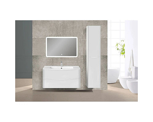 Santeh-Crystal.ru: Комплект мебели белый глянец 100 см Vincea Paola VMC-2P100GW + VCB-2VP100W + VLM-2A100 Приобрести Комплект мебели белый глянец 100 см Vincea Paola VMC-2P100GW + VCB-2VP100W + VLM-2A100 в магазине сантехники Santeh-Crystal.ru