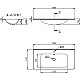 Заказать Комплект мебели бетон 100 см Vincea Paola VMC-2P100BT + VCB-2VP100W + VLM-2A100 в магазине сантехники Santeh-Crystal.ru