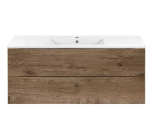 Тумба с раковиной дуб винтаж 121,5 см Vincea Mia VMC-2MC120VO + VBS-13120