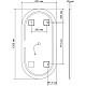 Приобрести Комплект мебели белый глянец 121,5 см Vincea Mia VMC-2MC120GW + VBS-13120 + VLM-2K120 в магазине сантехники Santeh-Crystal.ru