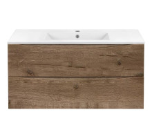 Тумба с раковиной дуб винтаж 101,5 см Vincea Mia VMC-2MC100VO + VBS-13100