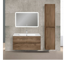 Комплект мебели дуб винтаж 100 см Vincea Vico VMC-2V100VO + VCB-2VP100W + VLM-2A100