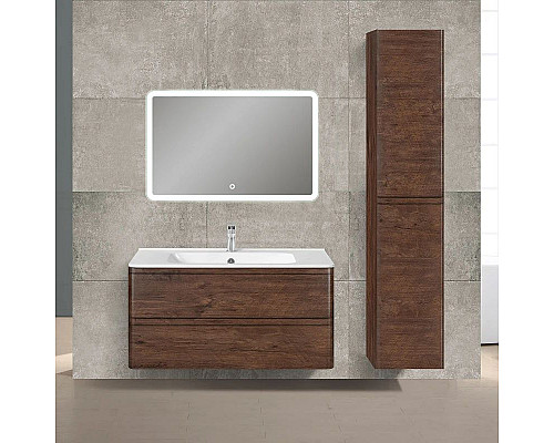 Santeh-Crystal.ru: Комплект мебели темный дуб 100 см Vincea Vico VMC-2V100RW + VCB-2VP100W + VLM-2A100 Купить Комплект мебели темный дуб 100 см Vincea Vico VMC-2V100RW + VCB-2VP100W + VLM-2A100 в магазине сантехники Santeh-Crystal.ru