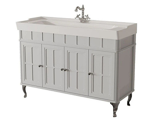 Santeh-Crystal.ru: Тумба светло-серый матовый 120,6 см Caprigo Borgo 33423-B177 Заказать Тумба светло-серый матовый 120,6 см Caprigo Borgo 33423-B177 в магазине сантехники Santeh-Crystal.ru