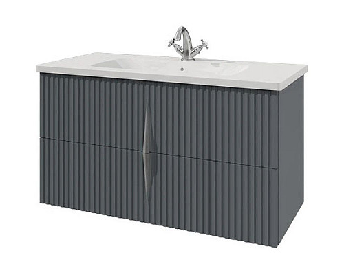 Купить Тумба графит матовый 97 см Caprigo Novara 35917-TP810 в магазине сантехники Santeh-Crystal.ru