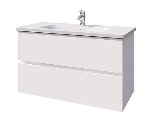 Приобрести Тумба белый матовый 95,6 см Caprigo Sydney 34817-B231 в магазине сантехники Santeh-Crystal.ru