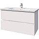 Приобрести Тумба белый матовый 95,6 см Caprigo Sydney 34817-B231 в магазине сантехники Santeh-Crystal.ru