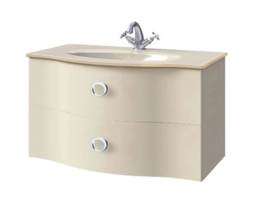 Купить Тумба магнолия 96 см Caprigo Nokturn 1315-TP800 в магазине сантехники Santeh-Crystal.ru