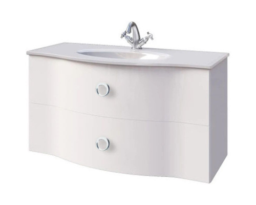 Заказать Тумба белый матовый 96 см Caprigo Nokturn 1315-TP811 в магазине сантехники Santeh-Crystal.ru