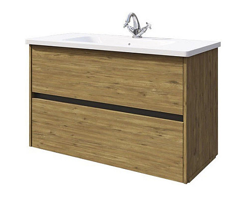 Купить Тумба дуб рустикальный 97 см Caprigo Seattle 34717-Дуб рустикальный в магазине сантехники Santeh-Crystal.ru