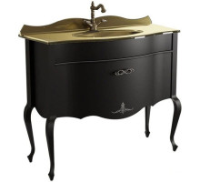 Тумба черный матовый 101,6 см Caprigo Bourget 11014-B042