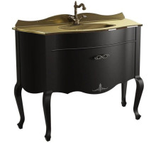 Тумба черный матовый 115 см Caprigo Bourget 11016-B042