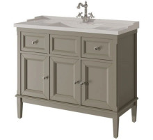 Тумба серый матовый 98 см Caprigo Jardin 10414A-B021