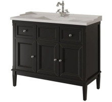 Тумба черный матовый 98 см Caprigo Jardin 10414A-B032