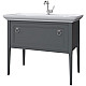 Заказать Тумба графит матовый 94,2 см Caprigo Jersey 34314-TP810 в магазине сантехники Santeh-Crystal.ru
