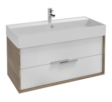 Тумба дуб табак/белый глянец 99,9 см Jacob Delafon Vivienne EB1585-E52-G1C