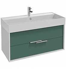 Тумба белый/эвкалипт матовый 99,9 см Jacob Delafon Vivienne EB1585-N18-M87