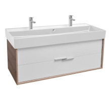 Тумба дуб давос/белый глянец 119,9 см Jacob Delafon Vivienne EB1669-E75-J5