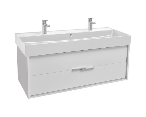 Заказать Тумба белый глянец 119,9 см Jacob Delafon Vivienne EB1669-J5-J5 в магазине сантехники Santeh-Crystal.ru