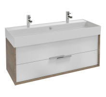 Тумба дуб табак/белый глянец 119,9 см Jacob Delafon Vivienne EB1509-E52-G1C