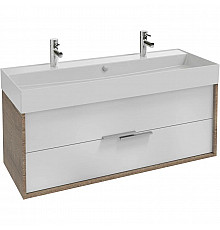 Тумба дуб табак/белый глянец 119,9 см Jacob Delafon Vivienne EB1509-E52-G1C