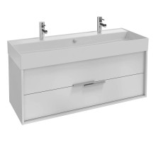 Тумба белый/белый глянец 119,9 см Jacob Delafon Vivienne EB1586-N18-G1C