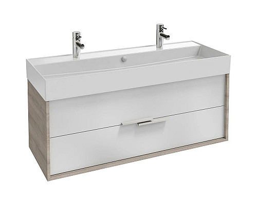 Купить Тумба серый дуб/белый 119,9 см Jacob Delafon Vivienne EB1586-E71-N18 в магазине сантехники Santeh-Crystal.ru