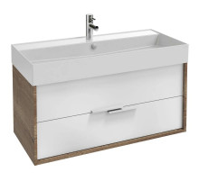 Тумба дуб табак/белый сатин 99,9 см Jacob Delafon Vivienne EB1585-E52-F30