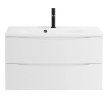 Тумба Bianco Lucido 109,6 см BelBagno Marino MARINO-1100-2C-SO-BL-P