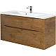 Купить Тумба Rovere Nature 109,6 см BelBagno Marino MARINO-H60-1100-2C-SO-RN-P в магазине сантехники Santeh-Crystal.ru