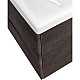 Купить Тумба Rovere Nature Grigio 96,4 см BelBagno Marino MARINO-CER-1000-2C-SO-RNG-P в магазине сантехники Santeh-Crystal.ru