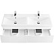 Купить Тумба Bianco Opaco 117,2 см BelBagno Marino MARINO-CER-1200-4C-SO-2-BO-P в магазине сантехники Santeh-Crystal.ru